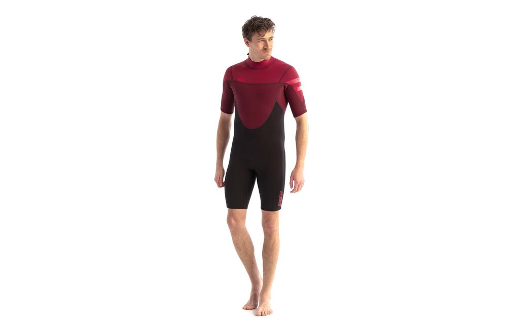 Jobe Perth 3/2mm Shorty Wetsuit | Heren | Rood (25% korting)