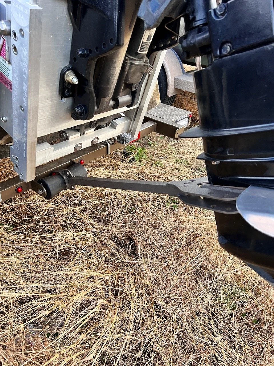 Steun buitenboordmotor trailer