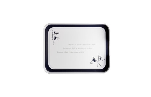 Welcome on Board Dienblad