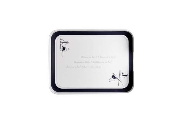 Welcome on Board Dienblad