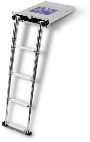 Telescopische zwemtrap "Eccentrica in cassette 4 tredes"