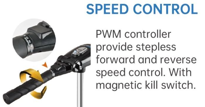 Elektrische buitenboordmotor Protruar 2.0/12V