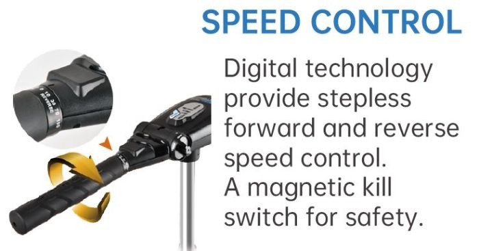 Elektrische buitenboordmotor Protruar 5.0/24V