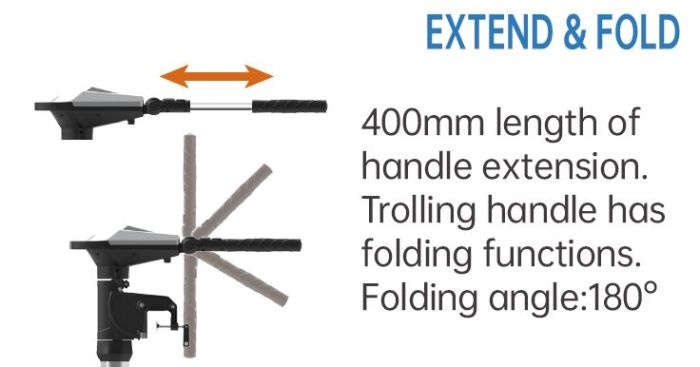Elektrische buitenboordmotor Ventura T5.0/24V