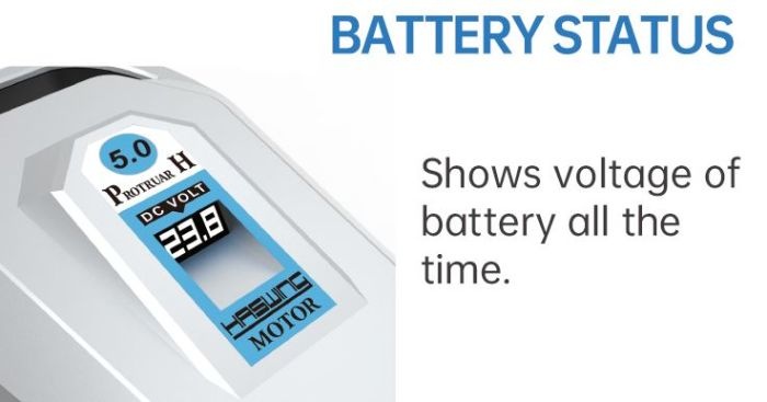 Elektrische buitenboordmotor Ventura T5.0/24V