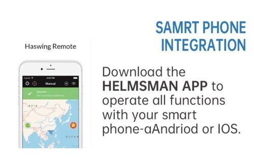 Elektrische trolling motor Cayman B / 80 Lbs GPS zwart