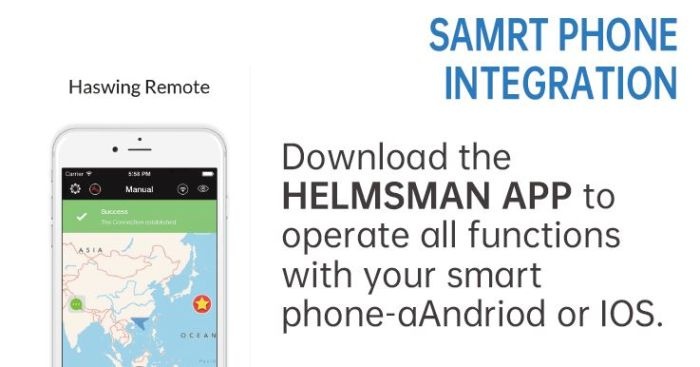 Elektrische trolling motor Cayman B / 80 Lbs GPS zwart