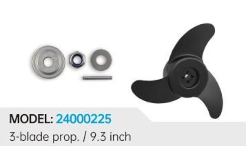 Propeller 3-blads Ø9.3 inch