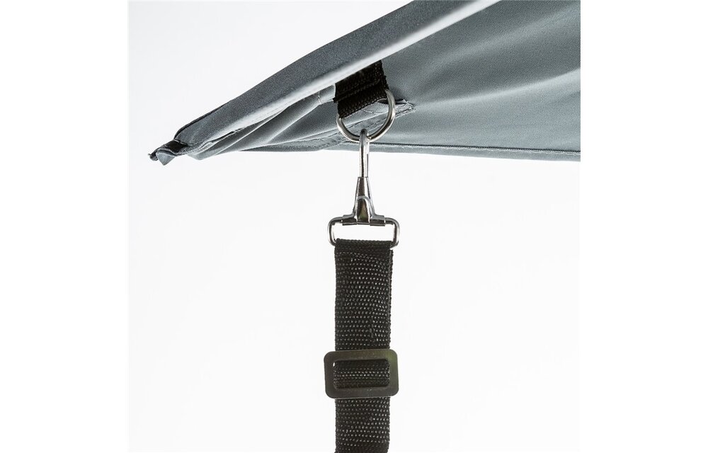 Bimini parasol DeLuxe met Knikarm | Grijs