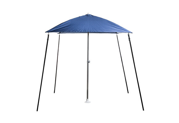 Bimini parasol DeLuxe met Knikarm | Blauw