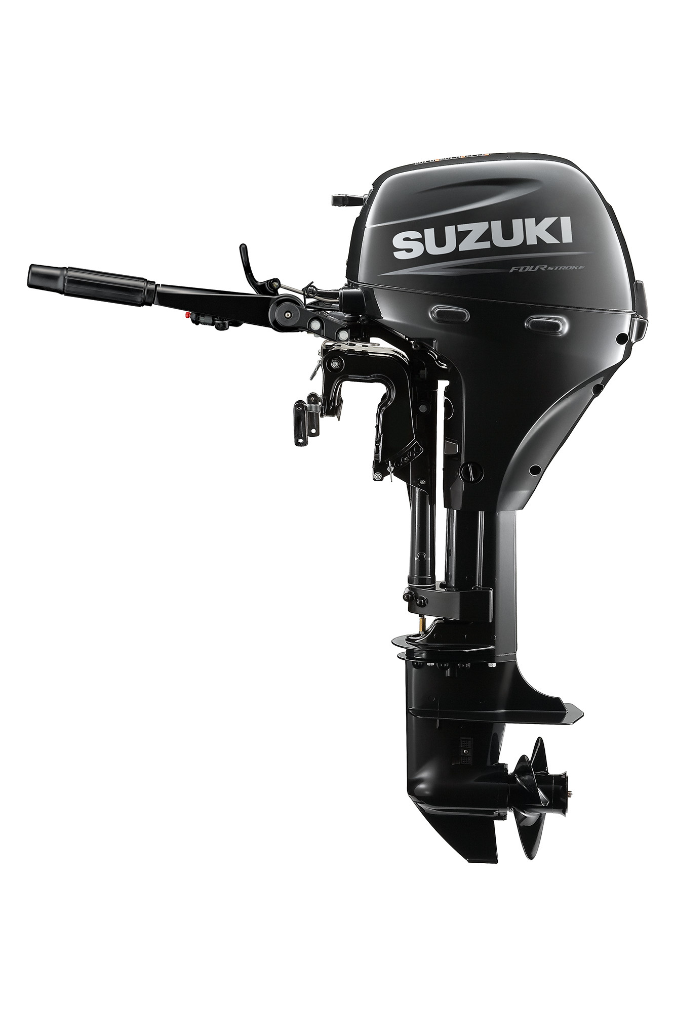 Suzuki buitenboordmotor 8 pk – DF8A -Langstaart – Zwart
