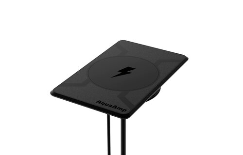 AquaAmp 215 Rectangular pad surface mount, 15W Qi2, standaard magneet