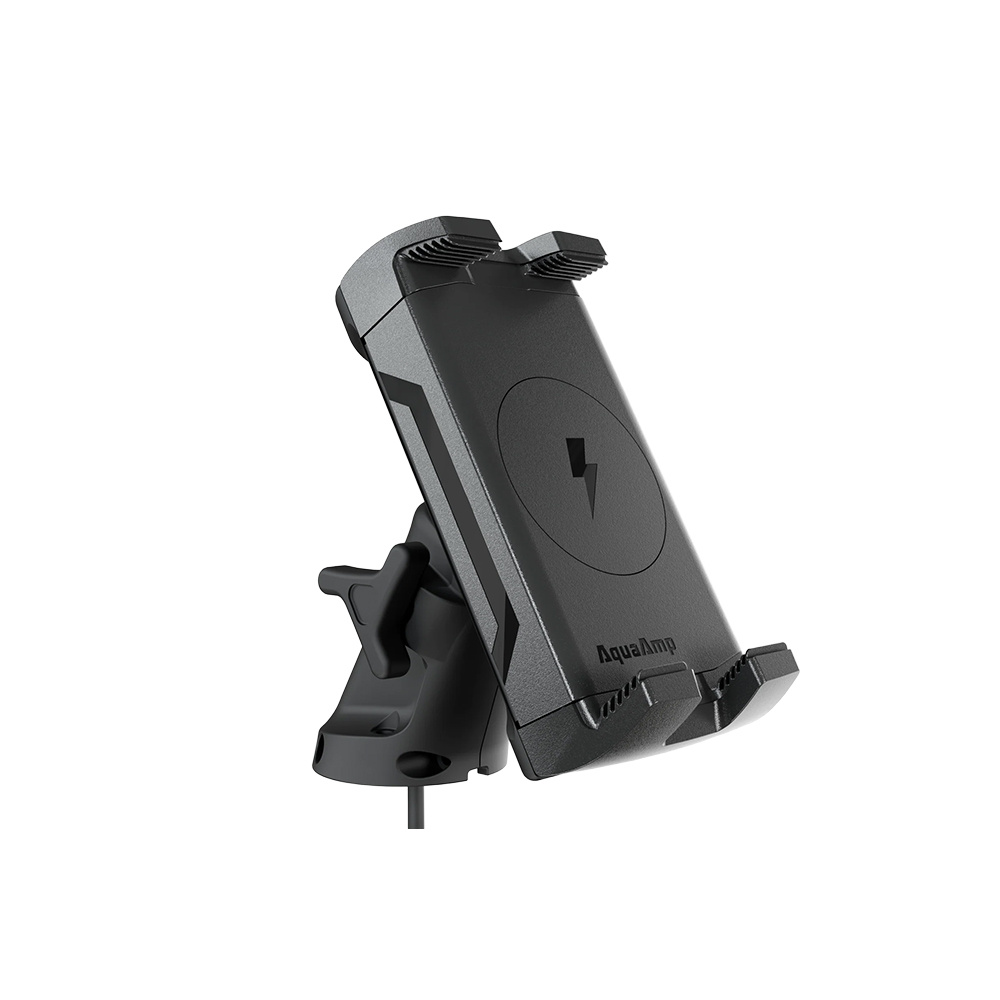 AquaAmp 515X-ARM Verticale verstelbare klemhouder, 15W Qi2, sterke magneet