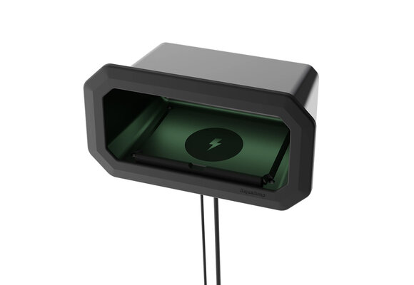 AquaAmp 715 Cubby met LED, 15W Qi2, standaard magneet