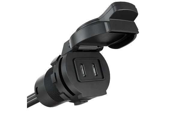 AquaAmp Dual USB-C, 10-24VDC