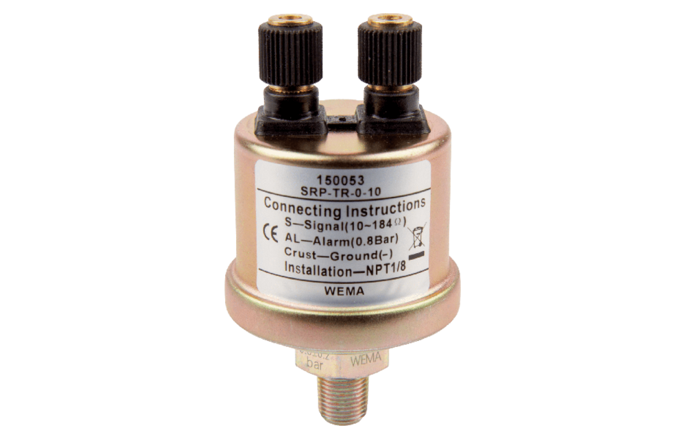Wema Sensor oliedrukmeter SRP 10psi 1/8