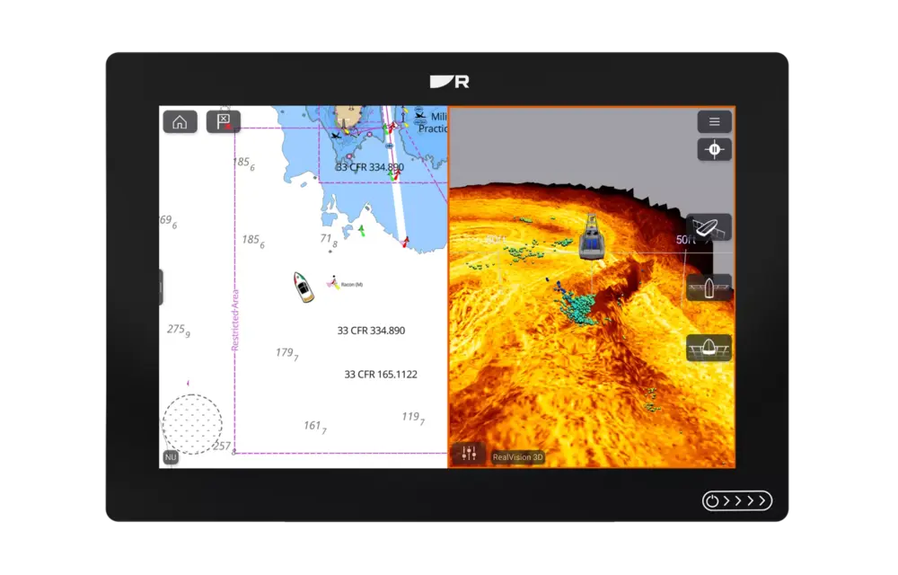Raymarine AXIOM+12 RV kaartplotter