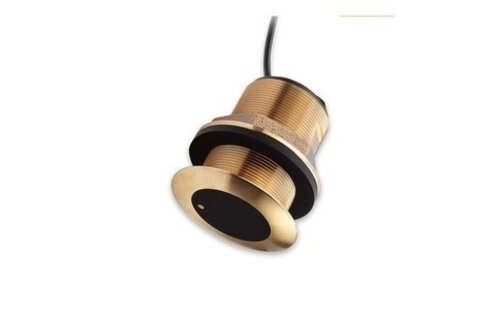 Raymarine CPT-S Bronzen conische HIGH CHIRP transducer, ThruHull, 0°/<5° romphoek. Kabellengte 10mtr