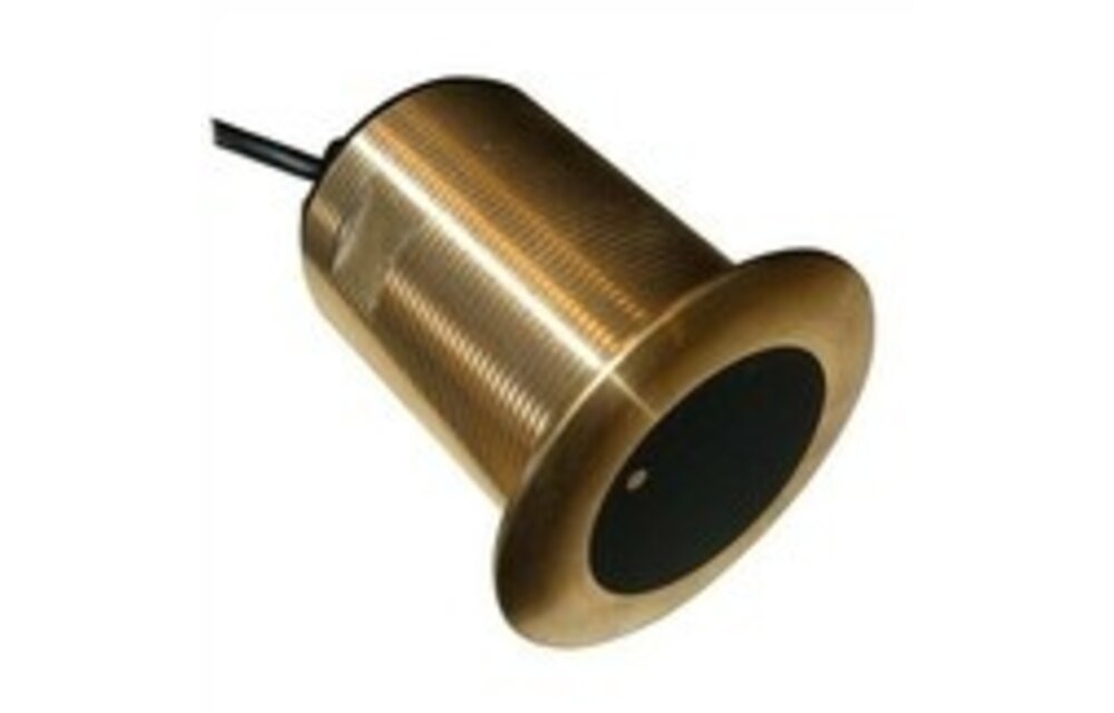 Raymarine CPT-S Bronzen conische HIGH CHIRP transducer, ThruHull, 0°/<5° romphoek. Kabellengte 10mtr