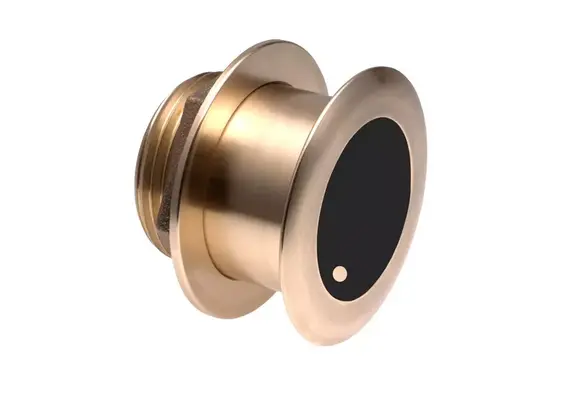 Raymarine B164-0 Bronzen Low Profile ThruHull diepte/temp transducer, 0°. 1000W, 9mtr