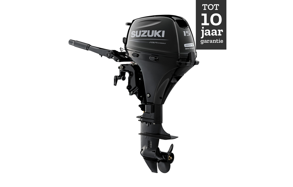 Suzuki buitenboordmotor 15 pk – DF15A - Kortstaart – Zwart