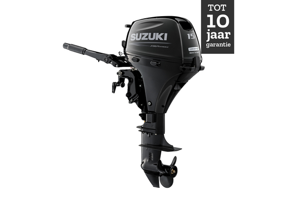 Suzuki buitenboordmotor 15 pk – DF15A - Kortstaart – Zwart