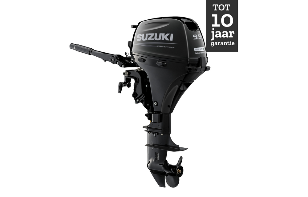 Suzuki buitenboordmotor 9.9 pk – DF9B - Kortstaart – Zwart