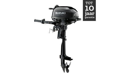 Suzuki buitenboordmotor 2.5 pk – DF2.5 - Langstaart – Zwart