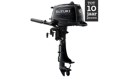 Suzuki buitenboordmotor 5pk - DF5A - Kortstaart - Zwart