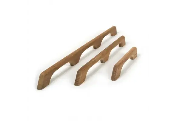Handgreep teak 10 maten - 2 grepen
