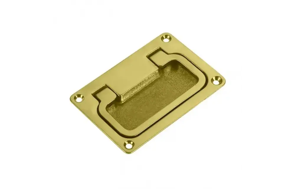 Luikringen in diverse maten - 92x63mm, messing