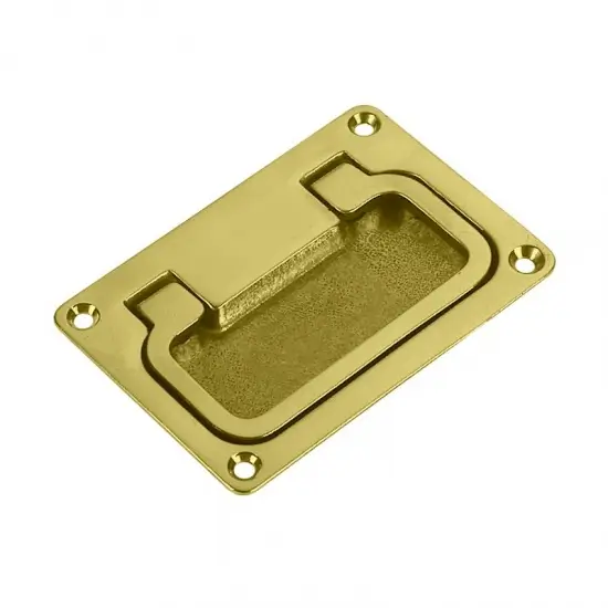 Luikringen in diverse maten - 92x63mm, messing