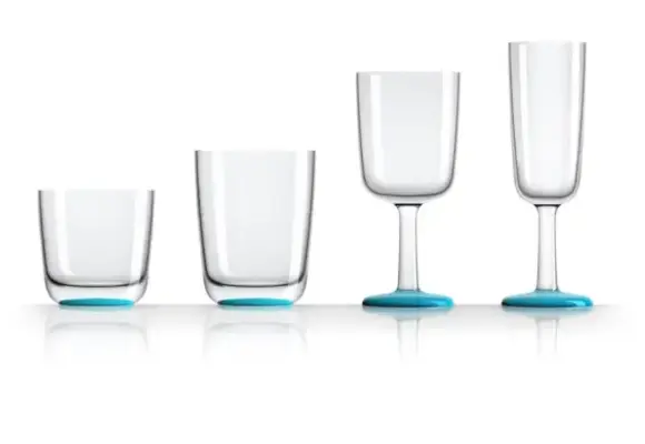 Marc Newson vivid blauw - Wijnglas