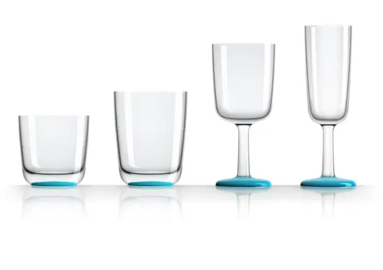 Marc Newson vivid blauw - Wijnglas
