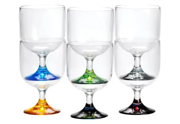 Party Colour Stapelbare wijnglazen- MS