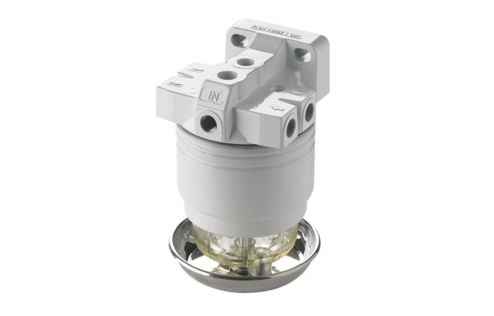 VETUS Waterafscheider / benzinefilter compleet, 10 micron
