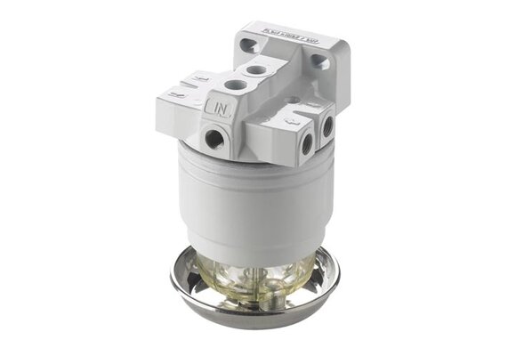 VETUS Waterafscheider / benzinefilter compleet, 10 micron