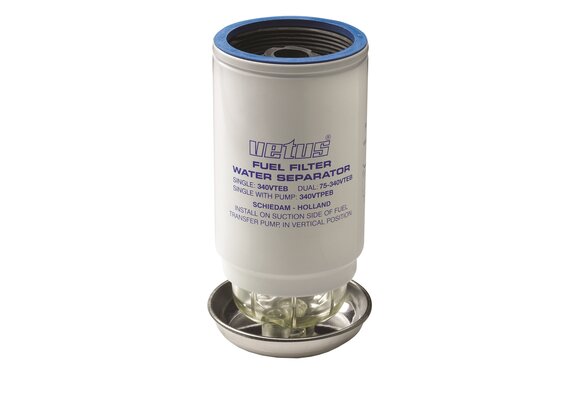 VETUS Spin-on vervangingsfilter, 10 micron, max.l/h 190