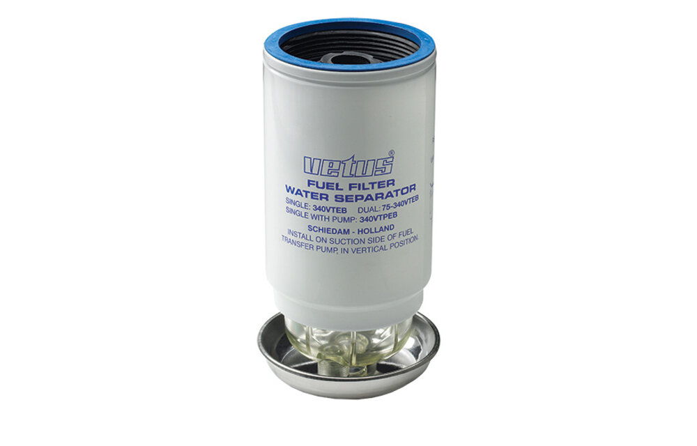 VETUS Spin-on vervangingsfilter, 30 micron, max.l/h 380.