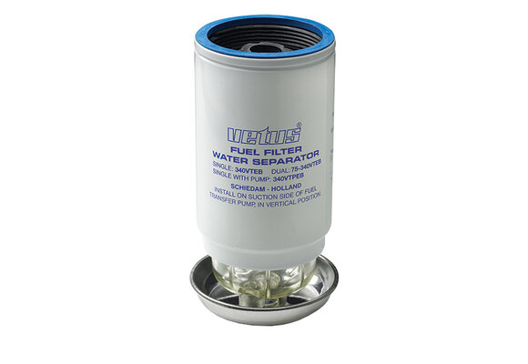 VETUS Spin-on vervangingsfilter, 30 micron, max.l/h 380.