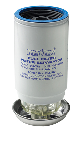 VETUS Spin-on vervangingsfilter, 30 micron, max.l/h 380.