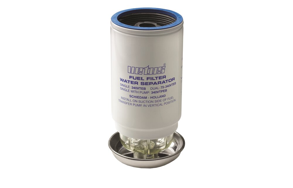 VETUS Spin-on vervangingsfilter, 10 micron, max.l/h 460