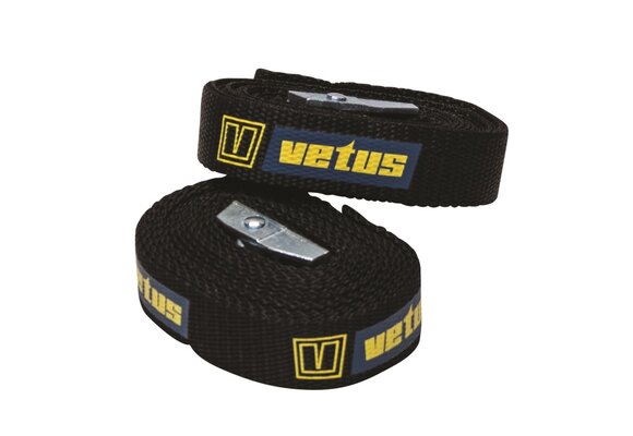 VETUS Sjorbanden, 2 stuks 3mx25mm met Vetus logo