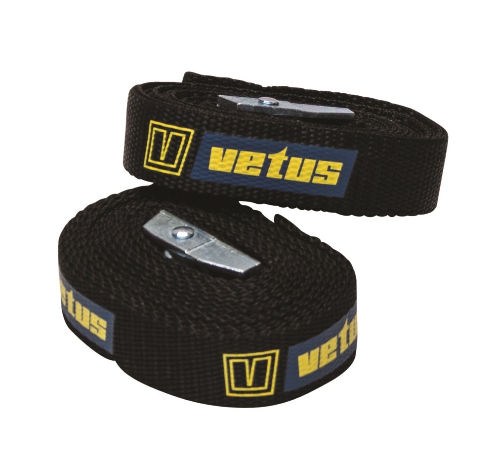 VETUS Sjorbanden, 2 stuks 3mx25mm met Vetus logo