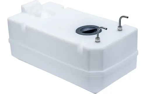 VETUS Dieselbrandstoftank incl. aansluitingen, 60 liter, 8 mm slang