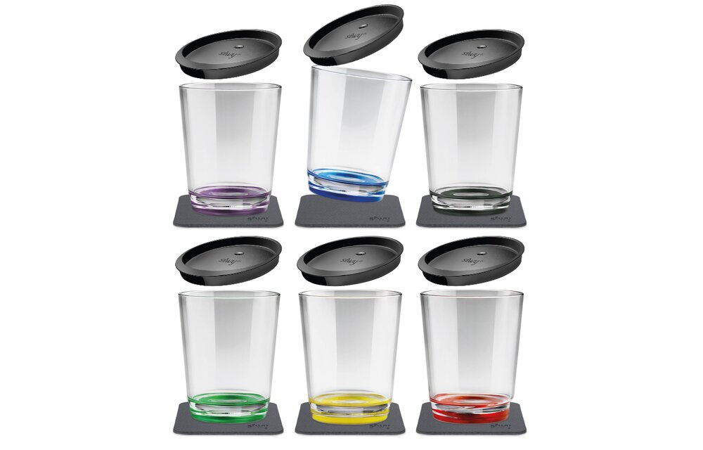 Silwy Magnetische drinkbekers - set van 6