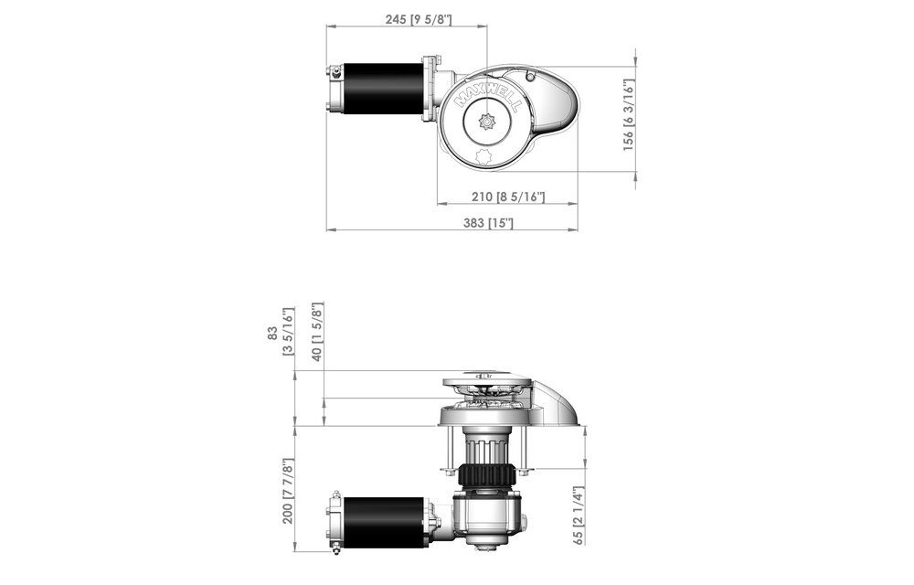 VETUS MAXWELL RC8-6