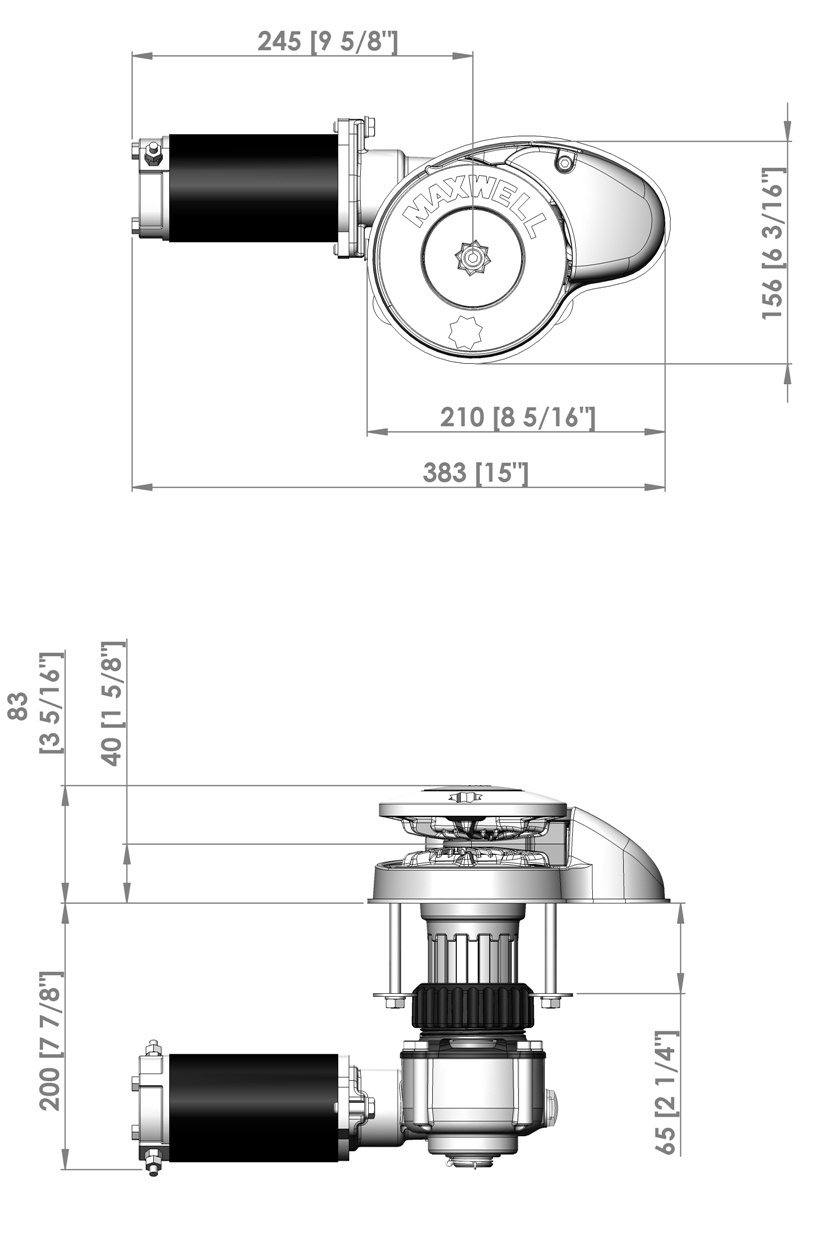 VETUS MAXWELL RC8-6