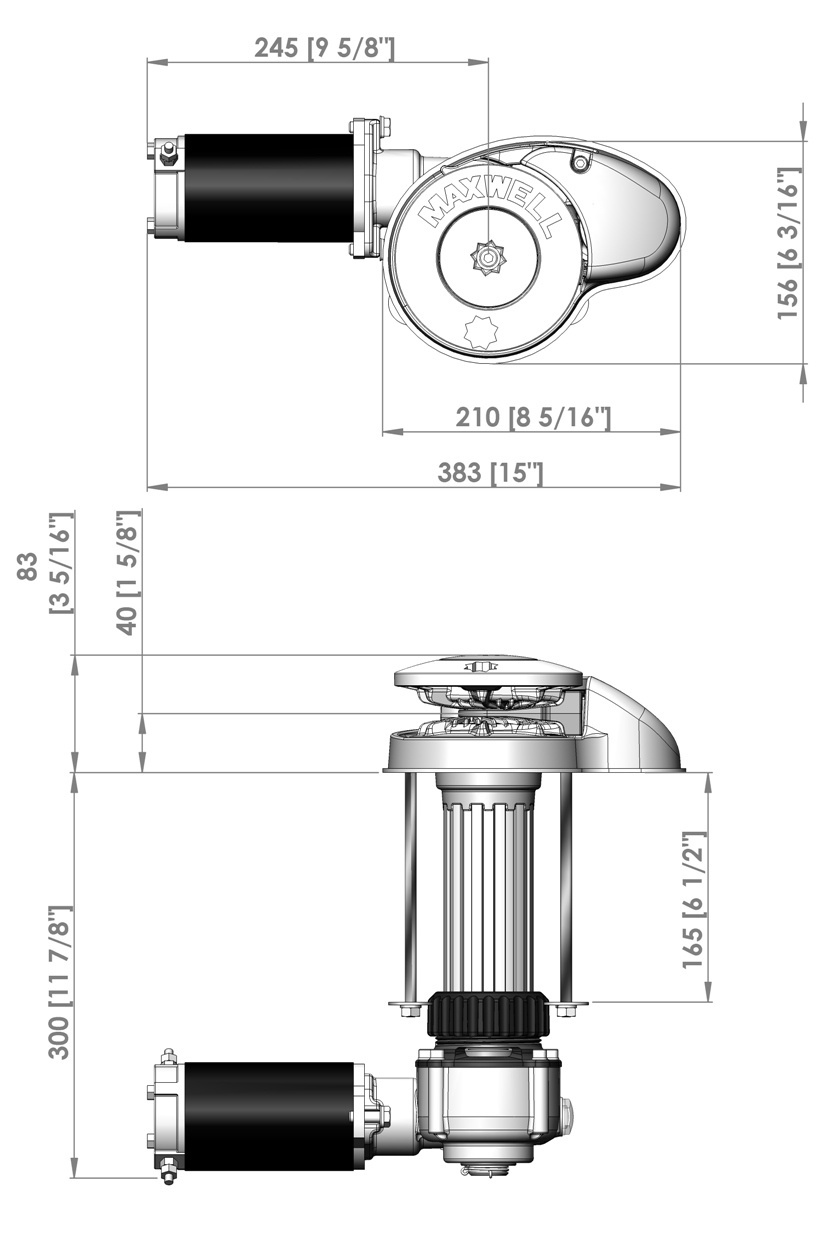 VETUS RC8-6 165TDC