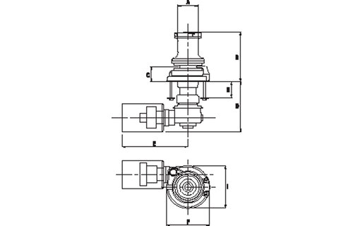 VETUS 10 VW 8mm-5/16" - 50TDC 24V 56:1